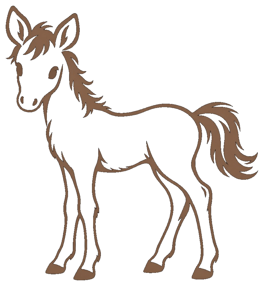 KOUMA WORKS horse logo